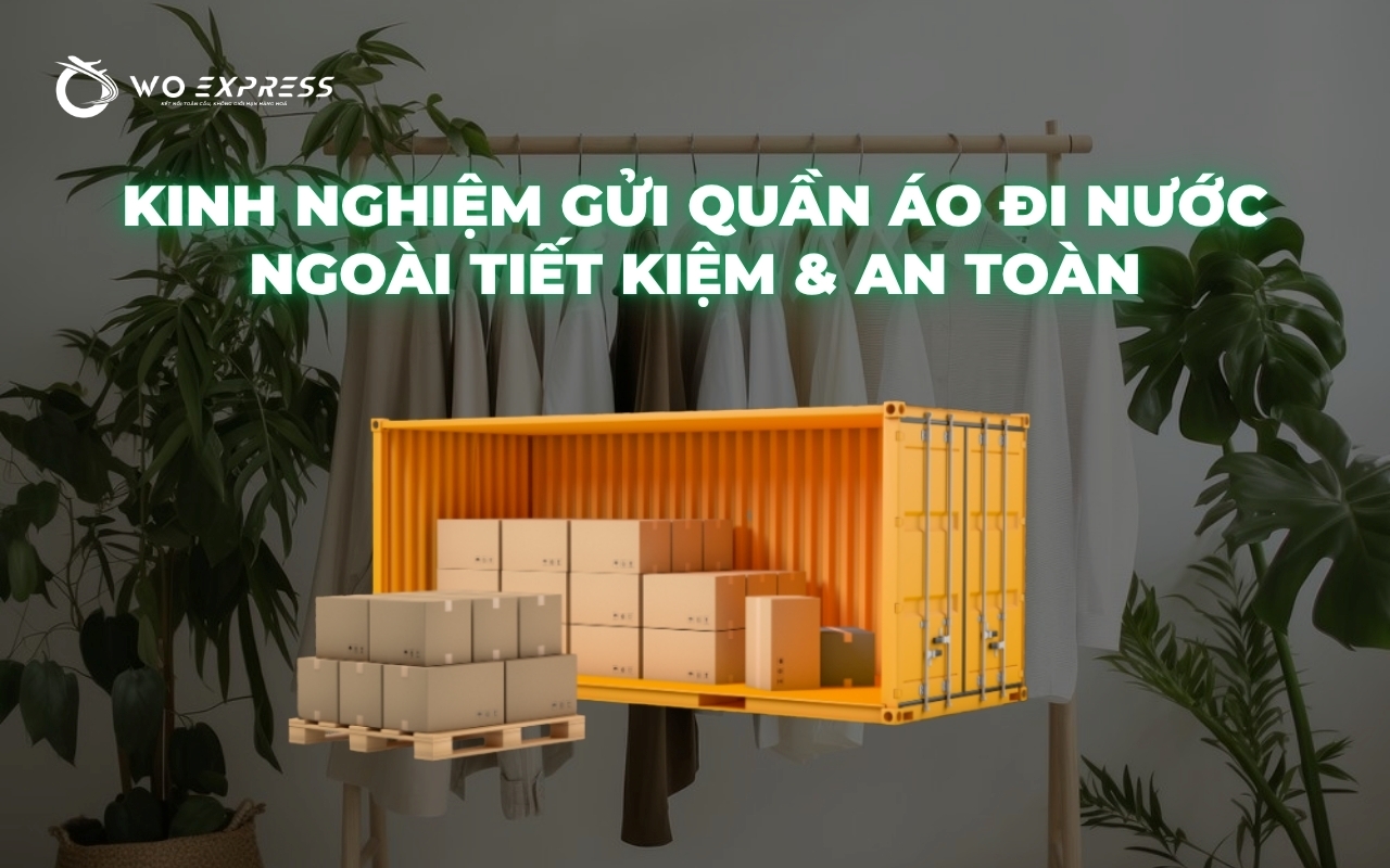 Dịch vụ gửi quần áo đi nước ngoài giá rẻ, 3-5 ngày nhận hàng 6 Kinh nghiệm gửi quần áo đi nước ngoài tiết kiệm chi phí