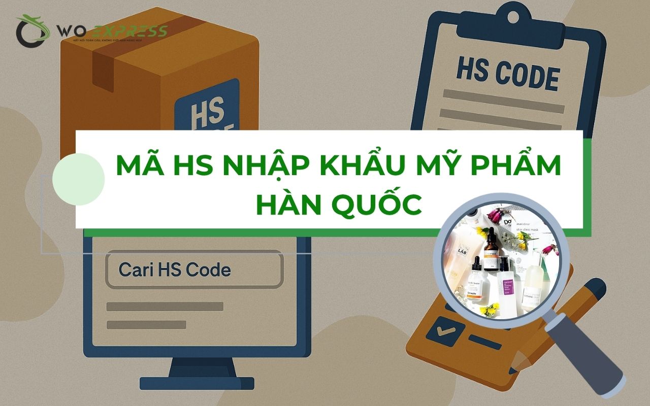 Các loại thuế nhập khẩu mỹ phẩm Hàn Quốc mới nhất 4 Mã HS nhập khẩu mỹ phẩm Hàn Quốc