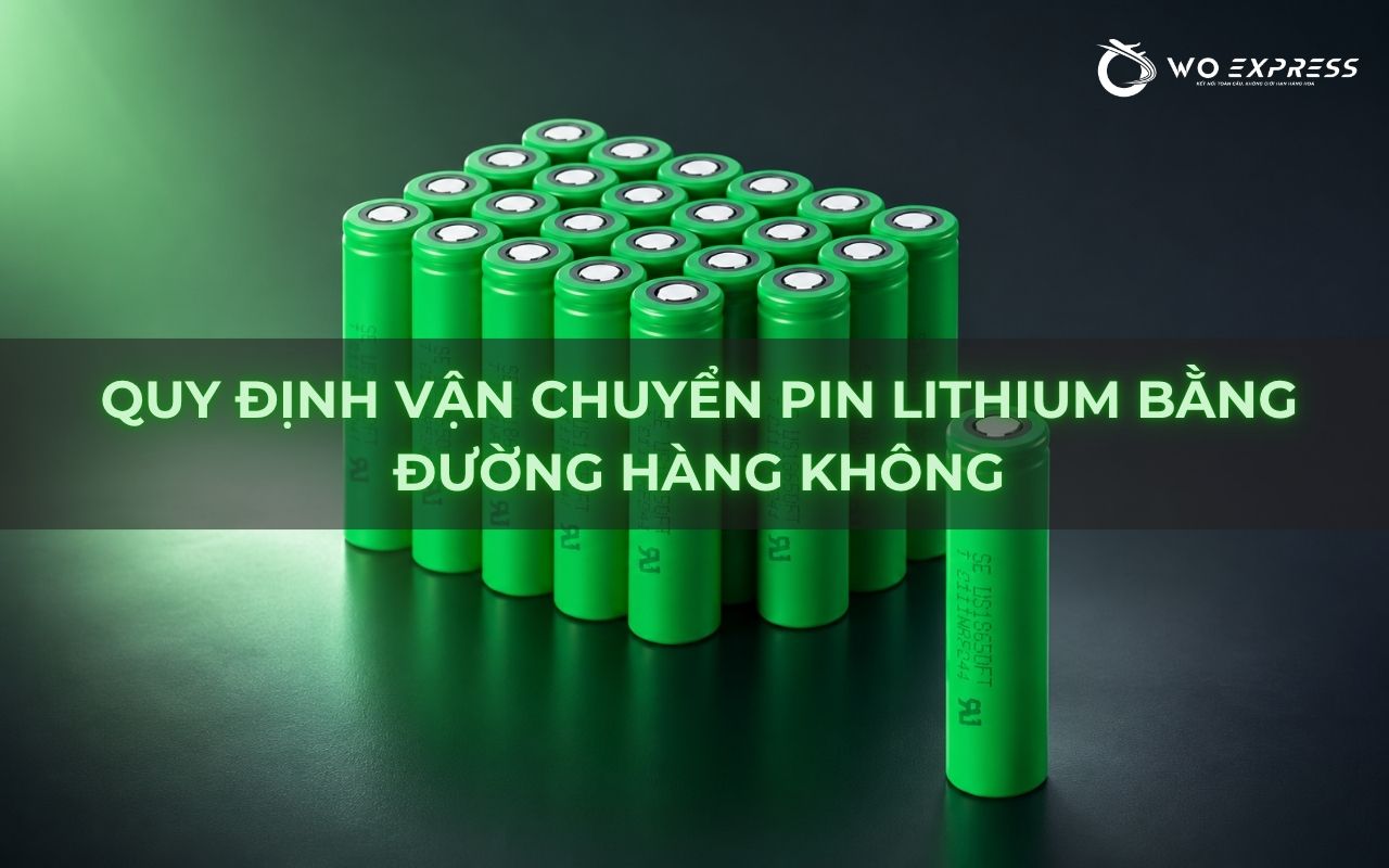 Gửi hàng có pin đi nước ngoài được không? 8 Quy định vận chuyển pin lithium bằng đường hàng không