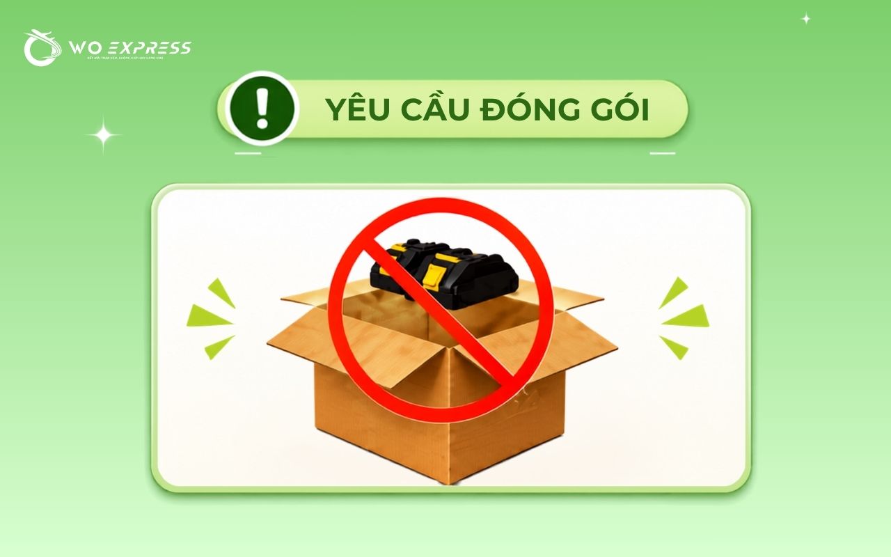 Gửi hàng có pin đi nước ngoài được không? 10 Yêu cầu đóng gói hàng pin gửi nước ngoài