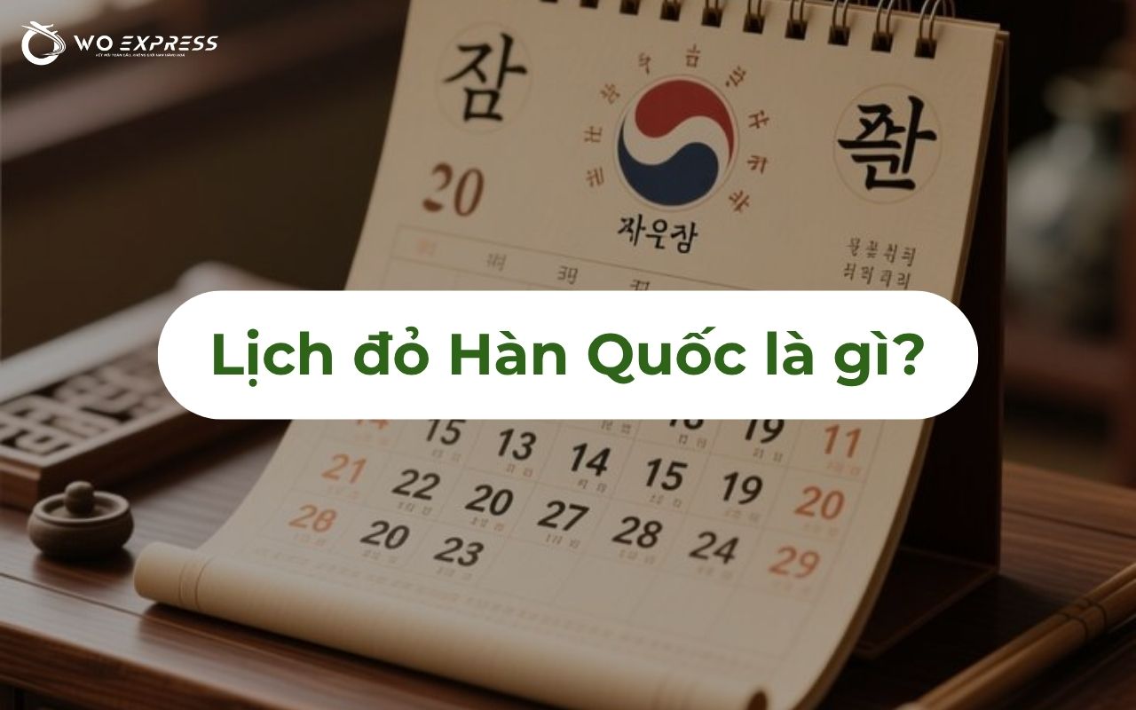 Lịch đỏ Hàn Quốc 2026: Ngày nghỉ và lịch gửi hàng Việt – Hàn 2 Lịch đỏ Hàn Quốc là gì?