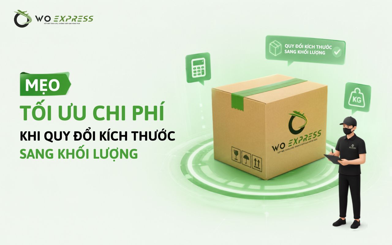 Mẹo tối ưu chi phí khi quy đổi kích thước sang khối lượng 