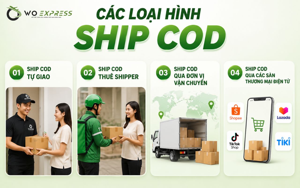 Ship COD là gì? Ưu điểm, nhược điểm và cách hoạt động 4 Ship COD là gì? Các loại hình ship COD