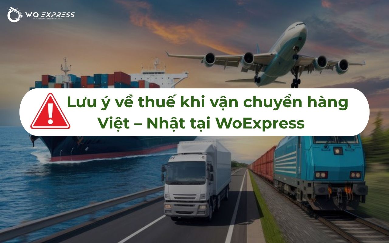 Thuế nhập khẩu Nhật Bản 2026: Cập nhật mức thuế mới nhất 6 Lưu ý về thuế khi vận chuyển hàng Việt – Nhật tại WoExpress