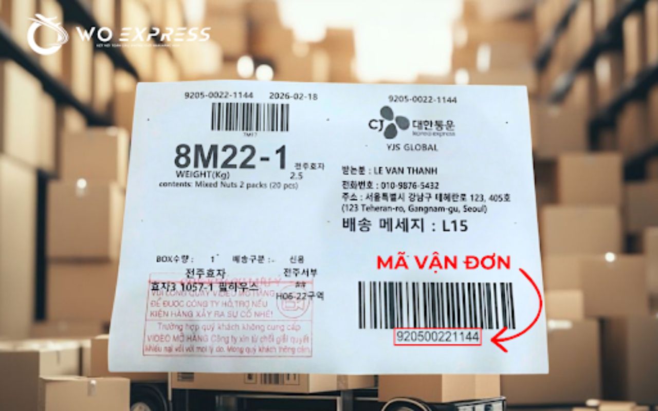 Tracking là gì trong logistic? Cách tra cứu đơn hàng đơn giản, chính xác 7 Mã vận đơn tại WoExpress được cấp qua hóa đơn
