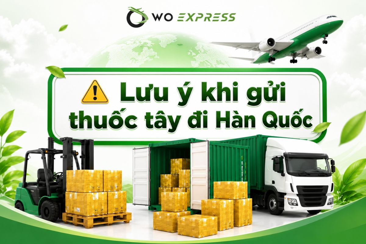 Gửi thuốc tây đi Hàn Quốc giá rẻ, nhanh chóng, an toàn 100% 5 Lưu ý khi gửi thuốc tây đi Hàn Quốc