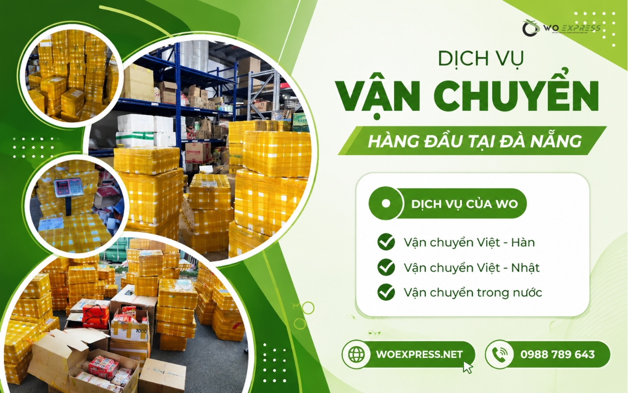 WoExpress - Đơn vị vận chuyển hàng hóa quốc tế tại Đà Nẵng
