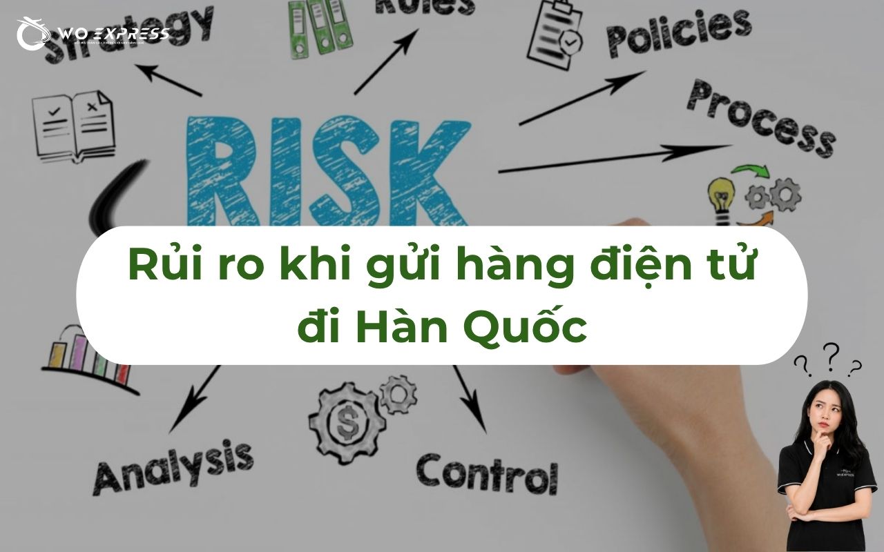Gửi hàng điện tử đi Hàn Quốc an toàn 100%, cước phí thấp 4 Rủi ro khi gửi hàng điện tử đi Hàn Quốc