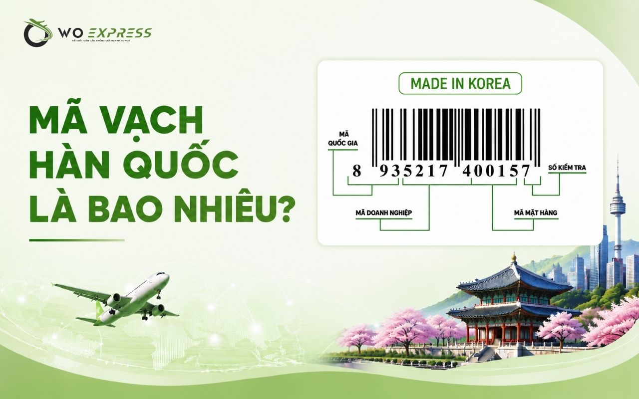 Mã vạch Hàn Quốc là bao nhiêu? Cách kiểm tra chuẩn nhất 3 Mã vạch Hàn Quốc là bao nhiêu?
