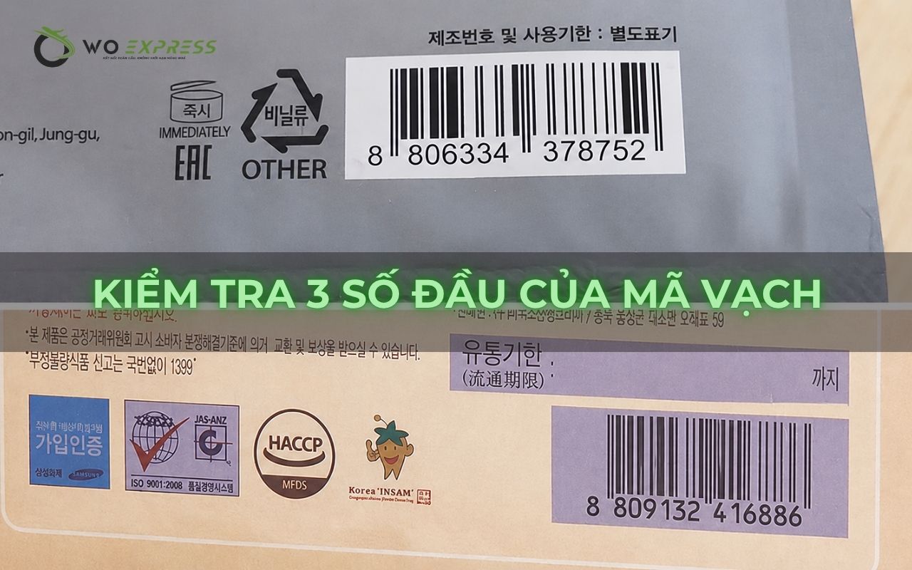Mã vạch Hàn Quốc là bao nhiêu? Cách kiểm tra chuẩn nhất 4 Kiểm tra 3 số đầu của mã vạch