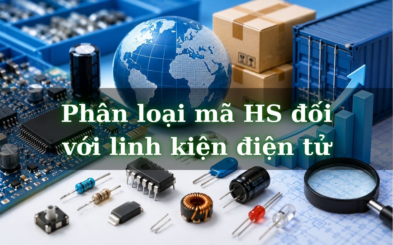 Thuế nhập khẩu linh kiện điện tử và thủ tục cần biết từ A-Z 3 Phân loại mã HS đối với linh kiện điện tử