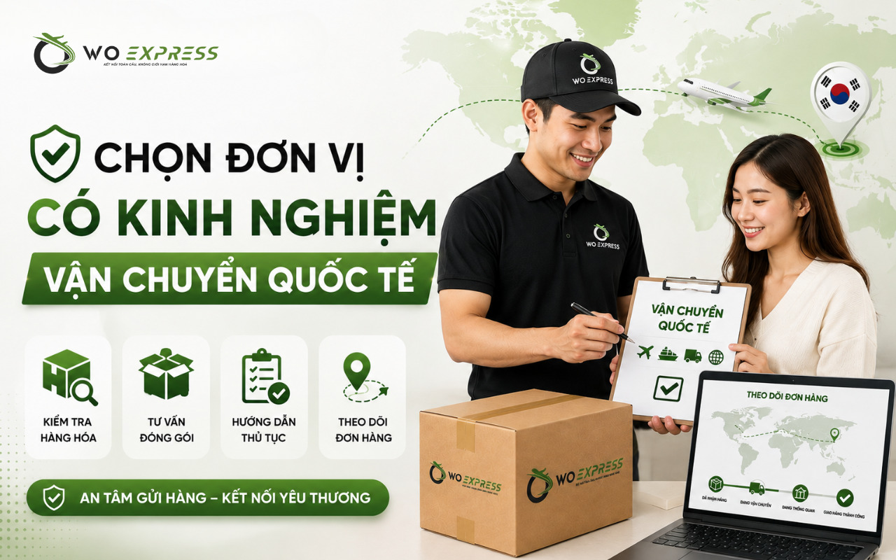 Gửi quà giáng sinh đi Hàn Quốc- chọn đơn vị có kinh nghiệm vận chuyển quốc tế