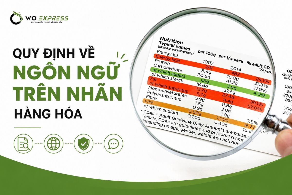 Nhãn mác hàng hóa nhập khẩu: quy định & nội dung bắt buộc 3 Quy định về ngôn ngữ trên nhãn hàng hóa