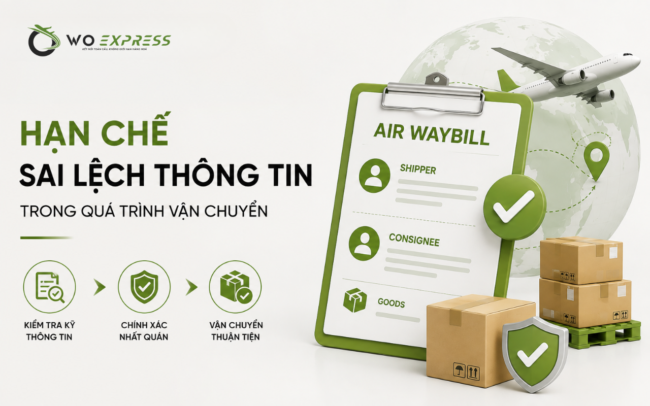 Vận đơn chính danh là gì? 5 lưu ý khi gửi hàng sang Hàn Quốc 5 Hạn chế sai lệch thông tin trong quá trình vận chuyển