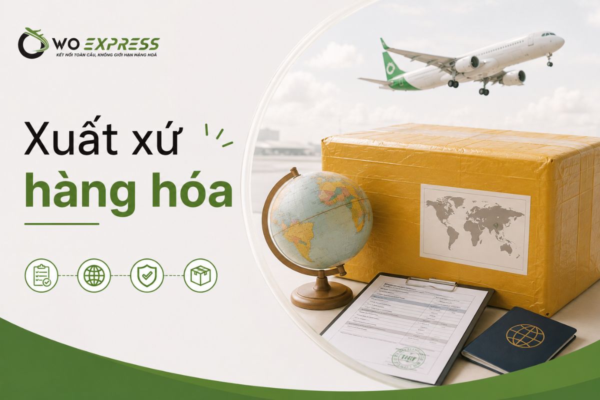Nhãn mác hàng hóa nhập khẩu: quy định & nội dung bắt buộc 7 Xuất xứ hàng hóa