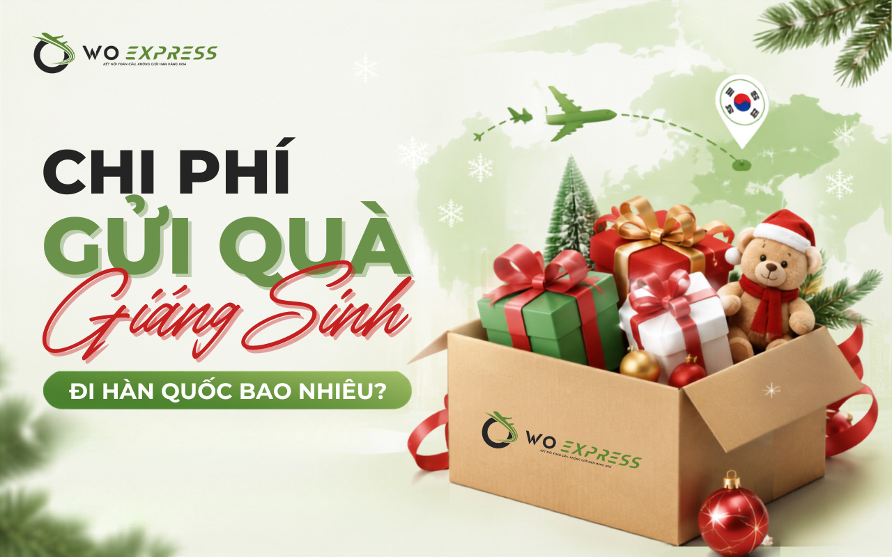 Chi phí gửi quà Giáng Sinh đi Hàn Quốc bao nhiêu?