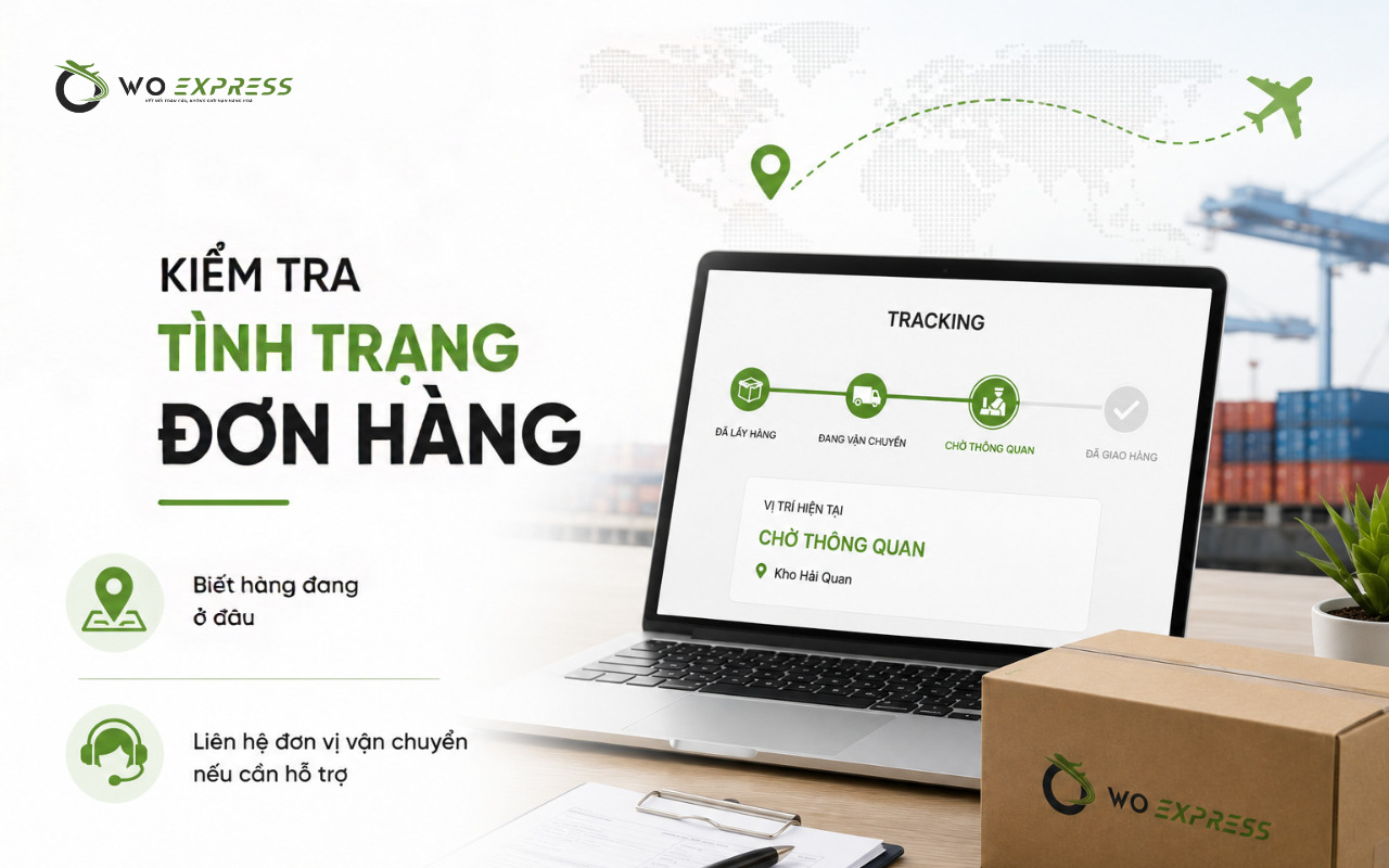 Kiểm tra tình trạng đơn hàng