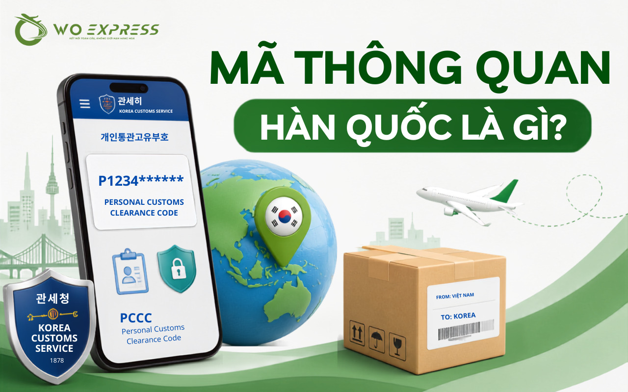 Mã thông quan Hàn Quốc là gì?