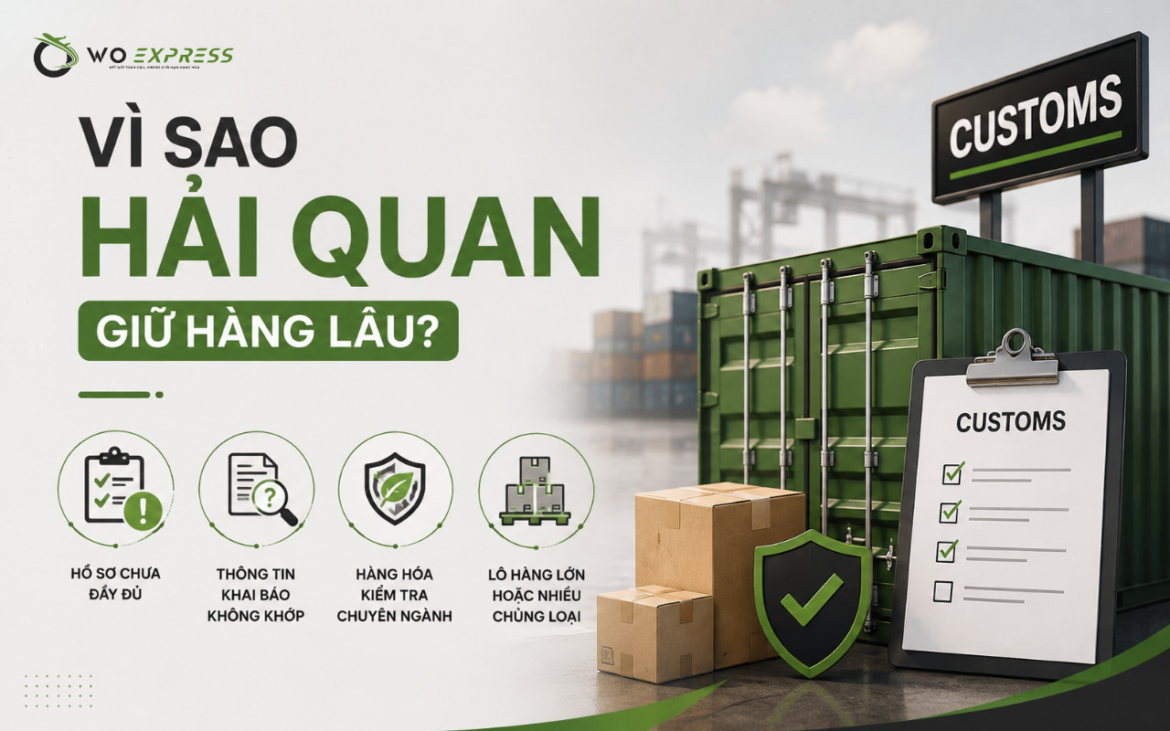 Hải quan giữ hàng trong bao lâu? vì sao 