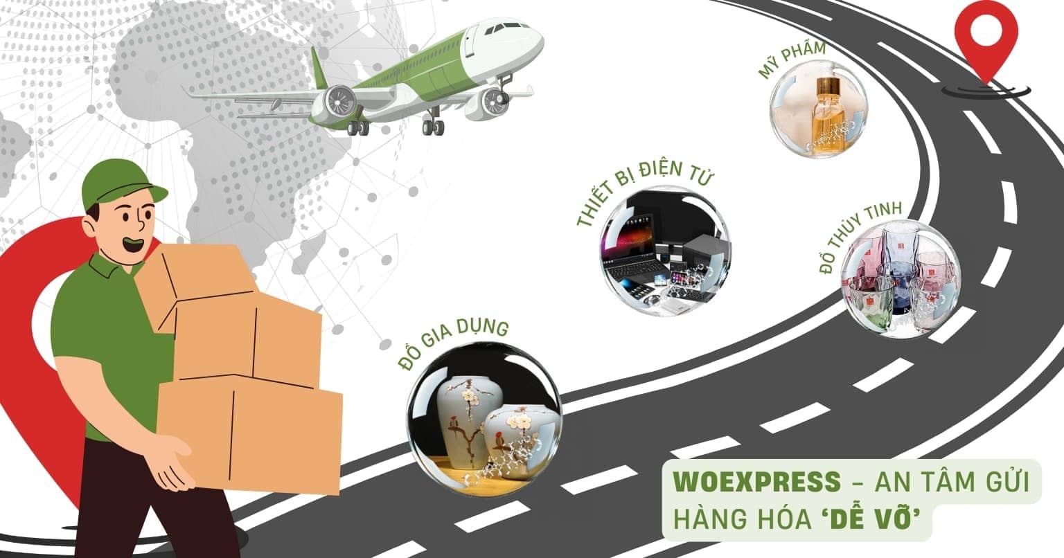 Cách đóng gói hàng dễ vỡ, không lo vận chuyển xa 2 Những hàng hóa dễ vỡ khi vận chuyển