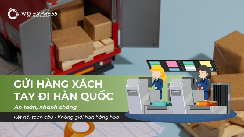 Gửi hàng xách tay đi Hàn Quốc