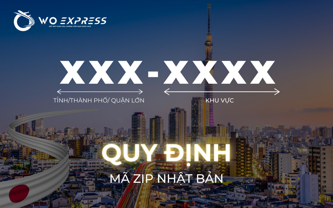 Quy định của mã bưu điện Nhật Bản