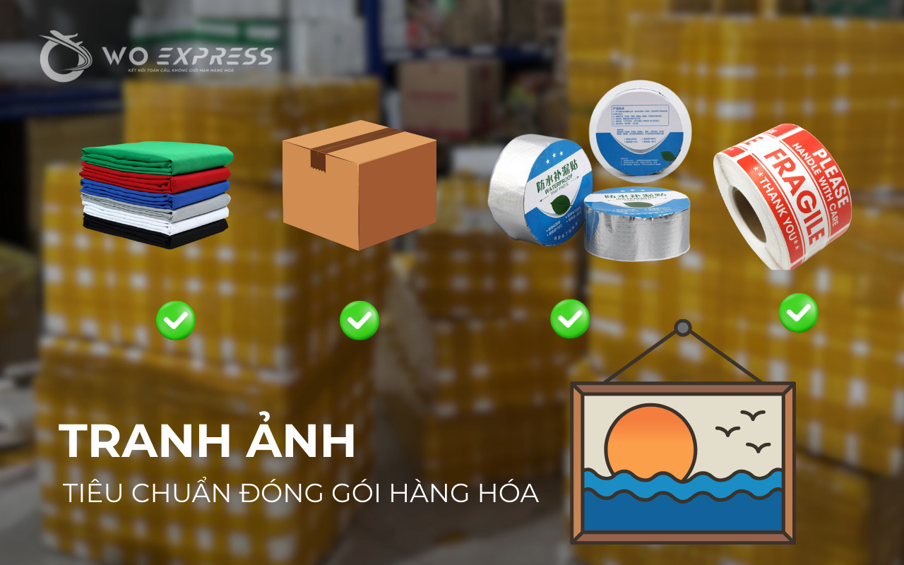 Tiêu chuẩn đóng gói hàng hóa quốc tế chi tiết, mới nhất 12 Tiêu chuẩn đóng gói hàng hóa quốc tế đối với tranh ảnh
