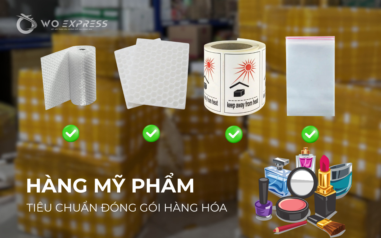 Tiêu chuẩn đóng gói hàng hóa quốc tế chi tiết, mới nhất 10 Tiêu chuẩn đóng gói hàng hóa mỹ phẩm