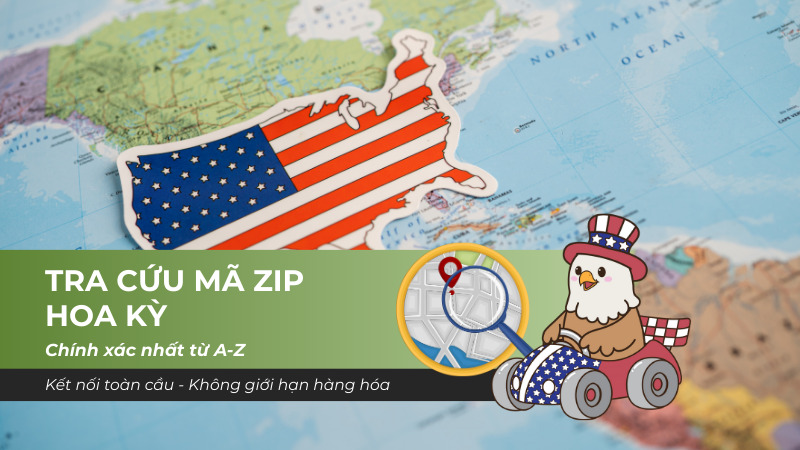 Thông tin về tra cứu mã zip Hoa Kỳ