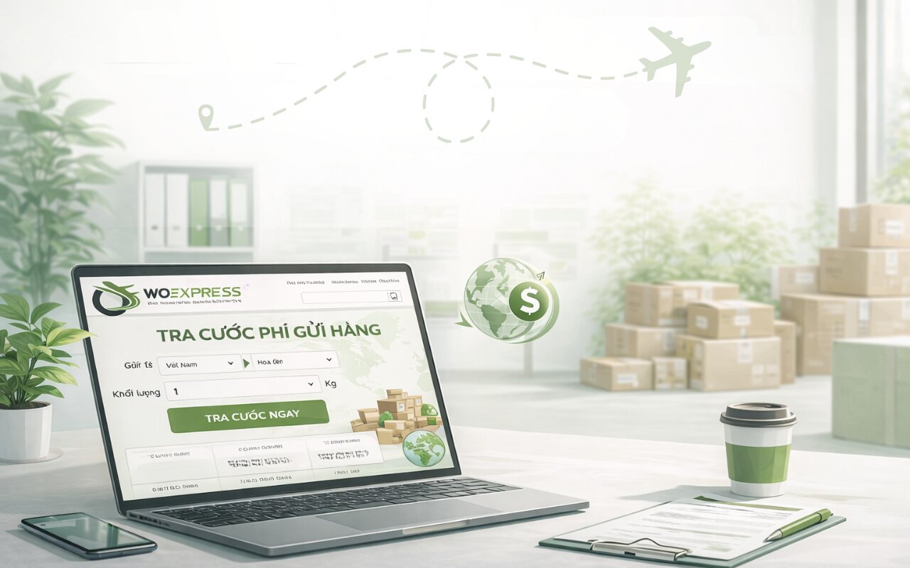 Chi phí gom đơn gửi hàng quốc tế