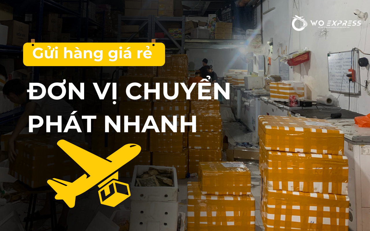 Gửi hàng qua đơn vị chuyển phát nhanh