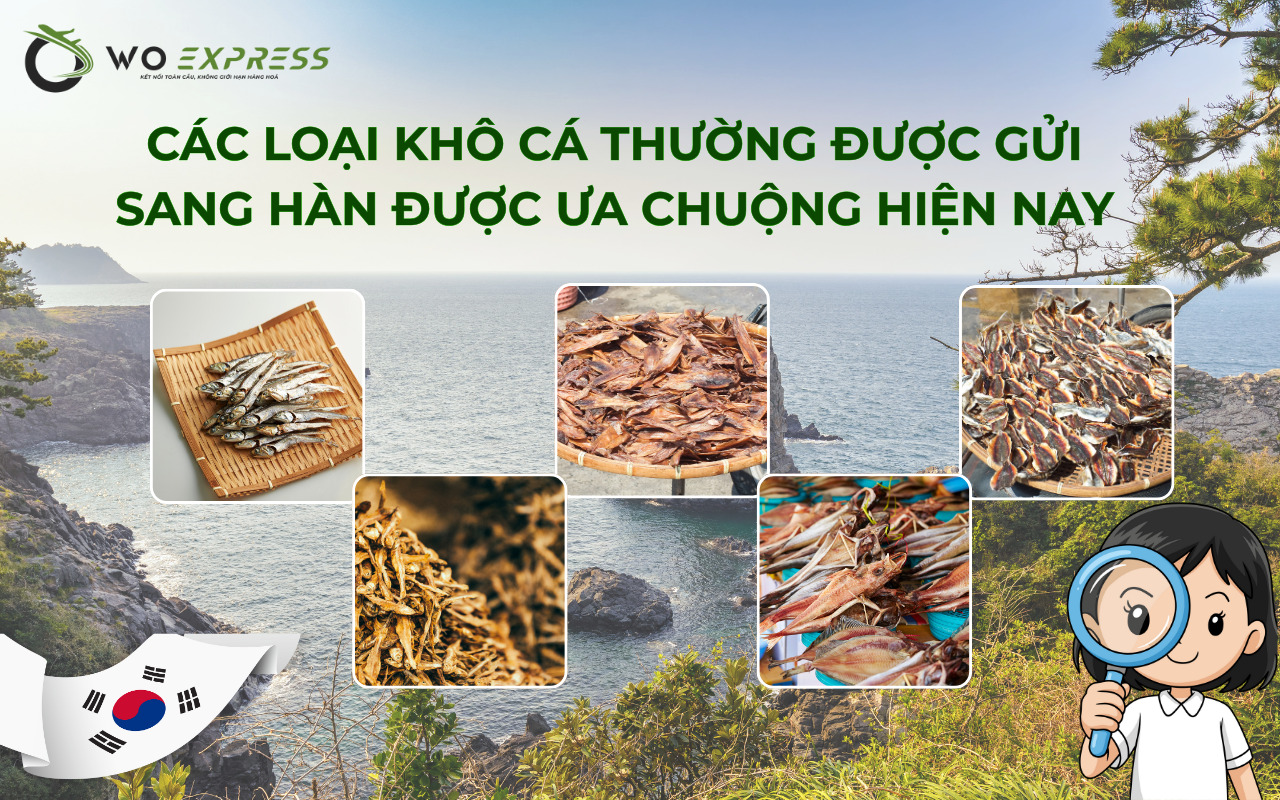 Gửi khô cá đi Hàn có được không – quy định nhập khẩu thực phẩm khô tại Hàn Quốc