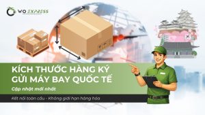Kích thước hàng ký gửi máy bay quốc tế
