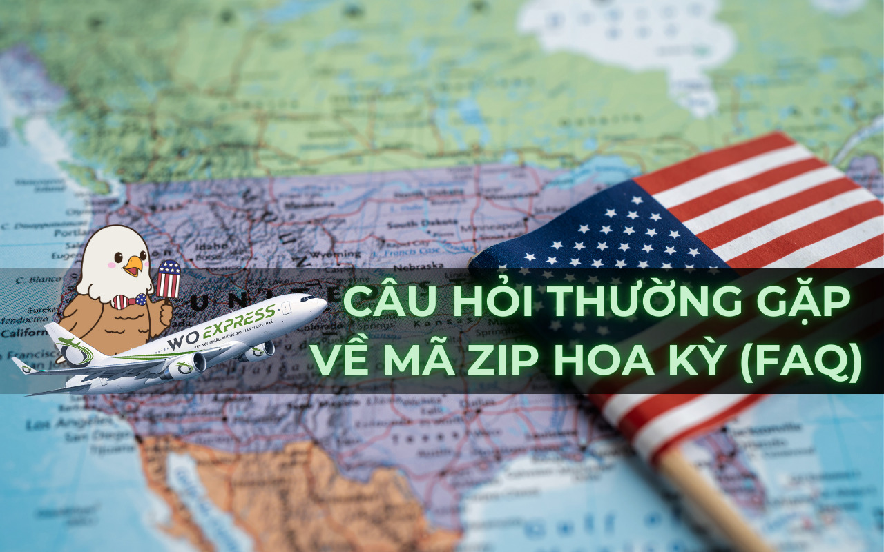 Câu hỏi thường gặp về mã zip Hoa Kỳ 