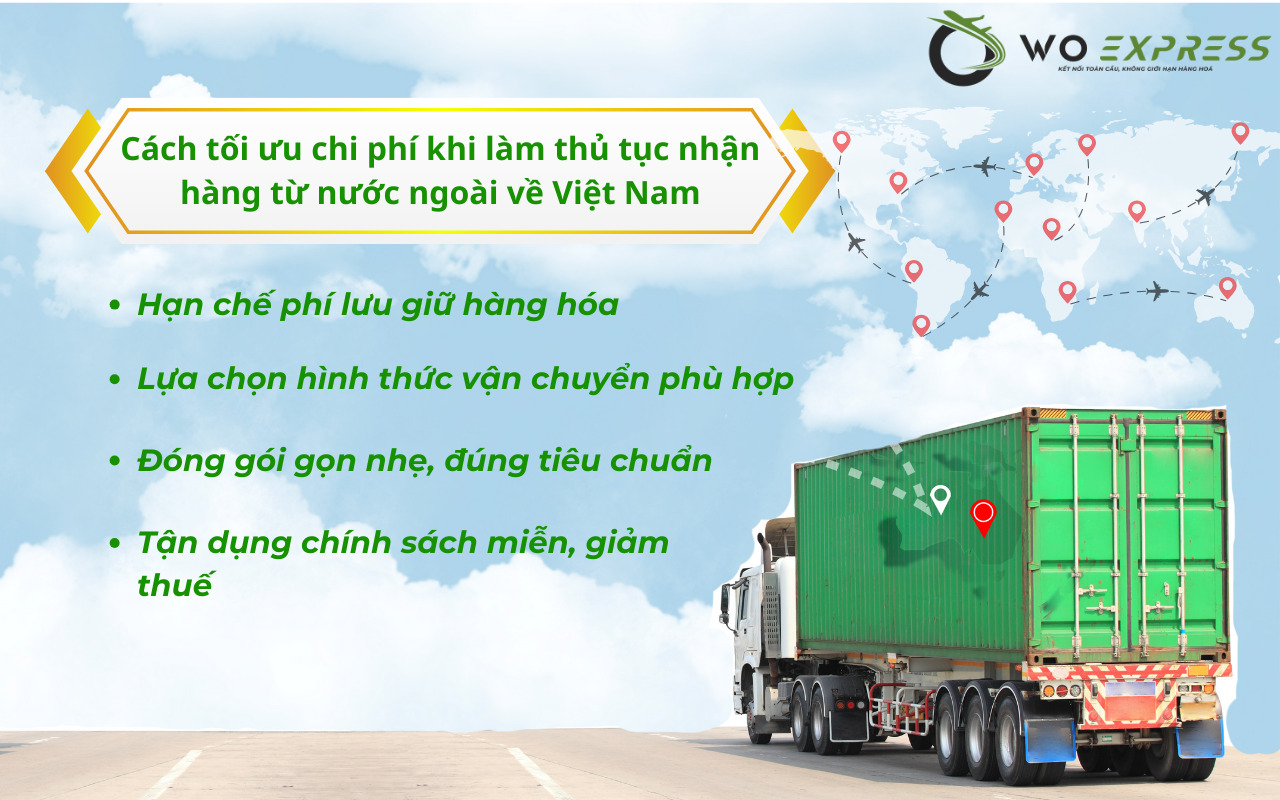 Thủ tục gửi hàng từ nước ngoài về Việt Nam đầy đủ nhất 10 Cách tối ưu chi phí khi làm thủ tục gửi hàng từ nước ngoài về Việt Nam