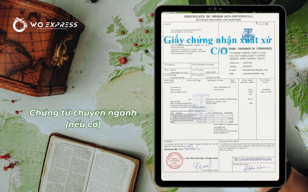 Thủ tục gửi hàng từ nước ngoài về Việt Nam đầy đủ nhất 7 Chứng từ chuyên ngành trong thủ tục gửi hàng từ nước ngoài về Việt Nam đối với thực phẩm, dược phẩm và thiết bị y tế