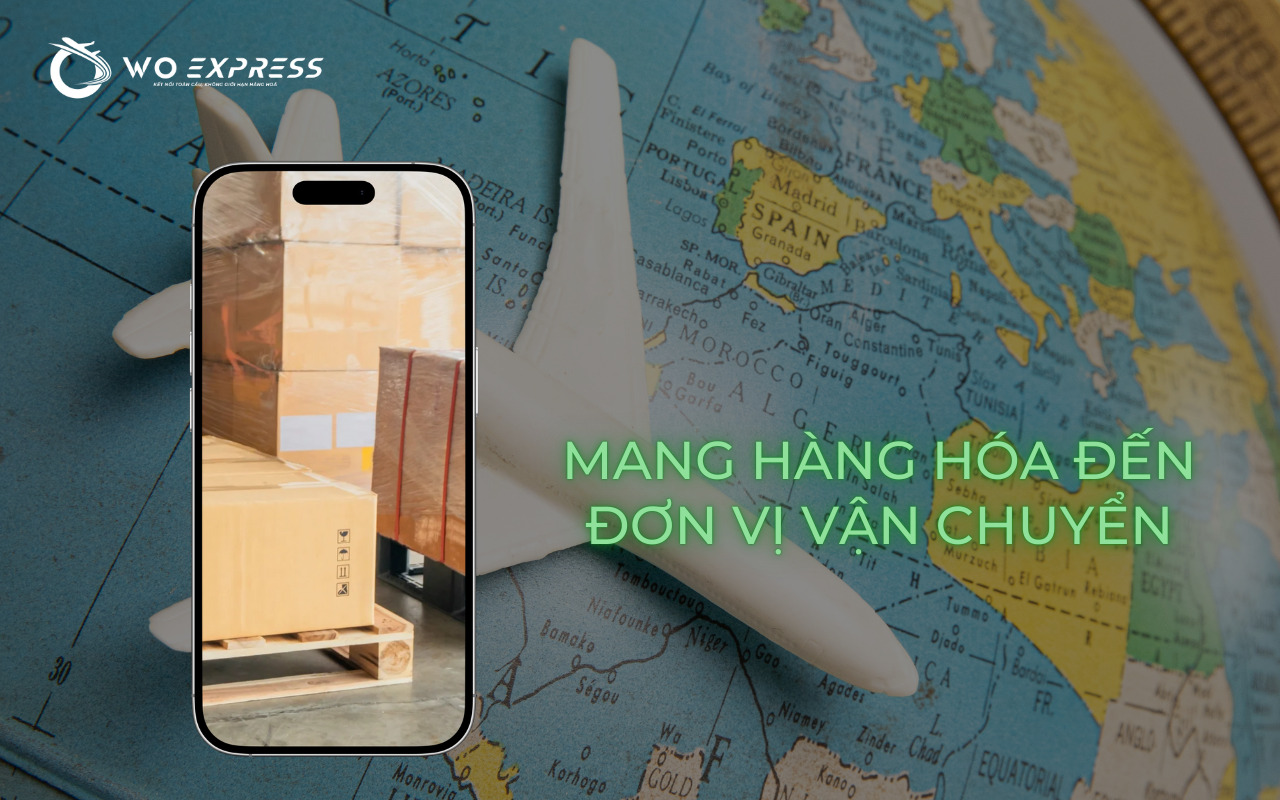 Tra cứu bằng cách mang hàng hoá đến đơn vị vận chuyển