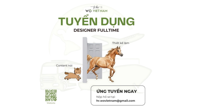 WoExpress tuyển dụng vị trí Graphic Designer 1 Tuyển dụng graphic design