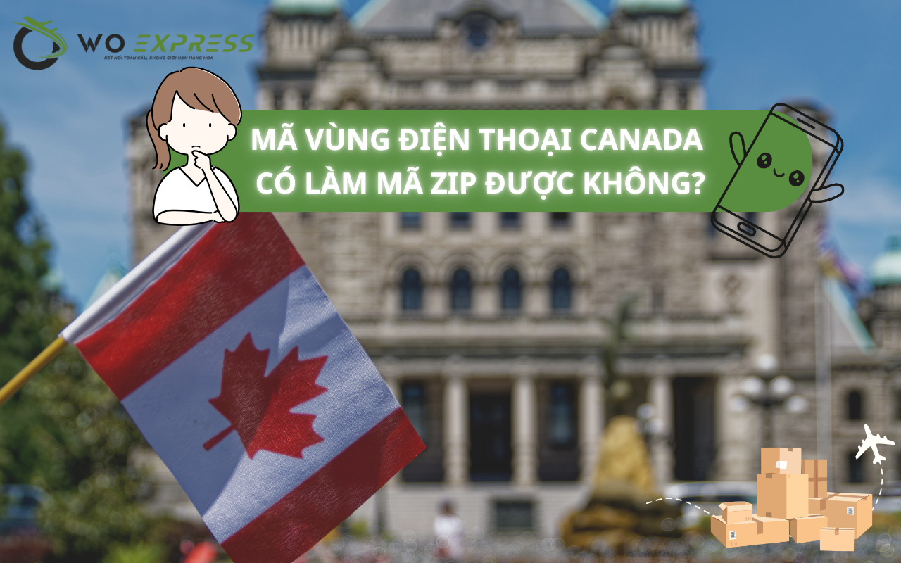 Phân biệt sự khác nhau giữa mã vùng điện thoại và mã zip Canada để tránh nhầm lẫn