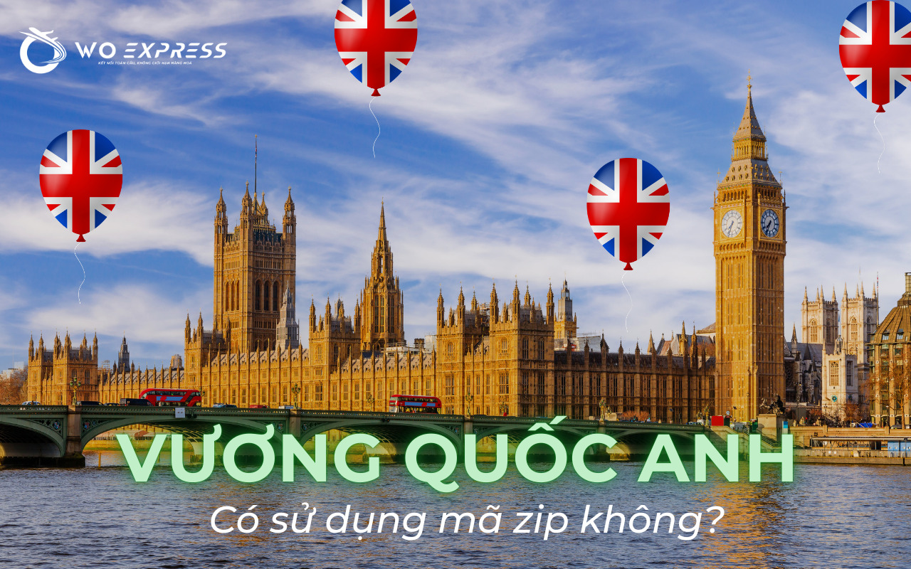 Vương quốc Anh có sử dụng mã zip không? 