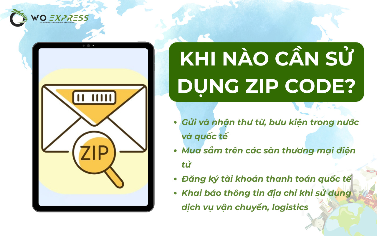 Zip Code là gì? Cách tra cứu Zip Code chính xác, nhanh chóng 10 Các trường hợp cần sử dụng mã Zip Code