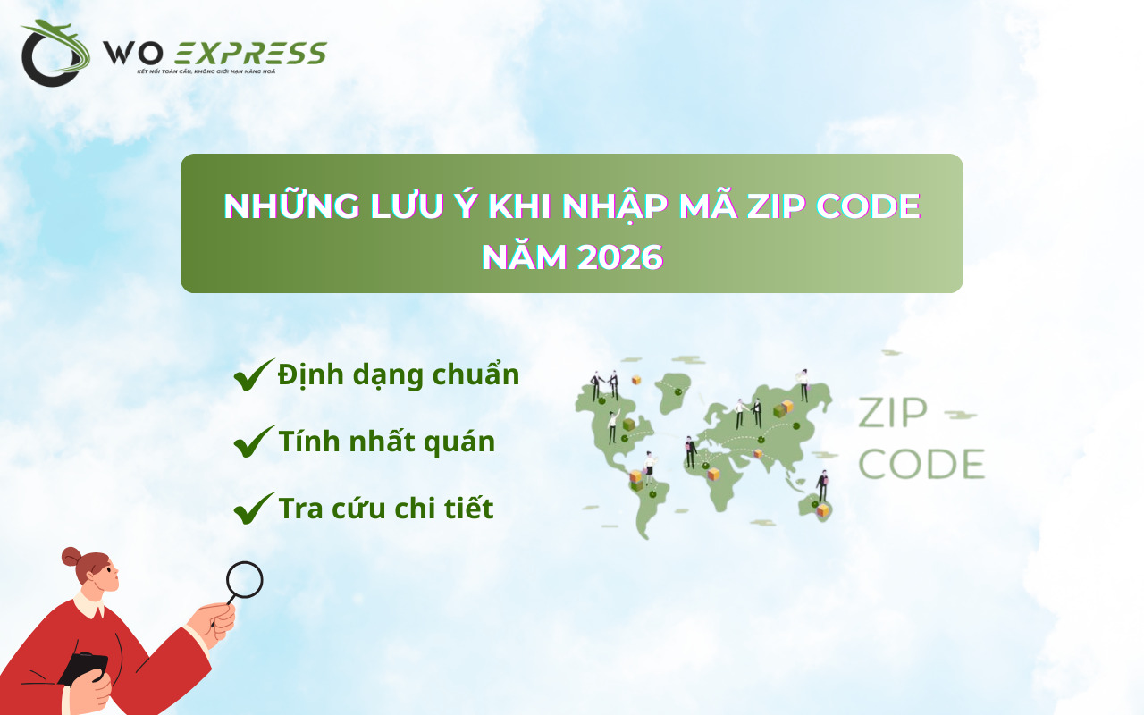 Zip Code là gì? Cách tra cứu Zip Code chính xác, nhanh chóng 11 Những lưu ý về định dạng ký tự giúp bạn hiểu cách nhập đúng Zip Code là gì để tránh thất lạc hàng hóa