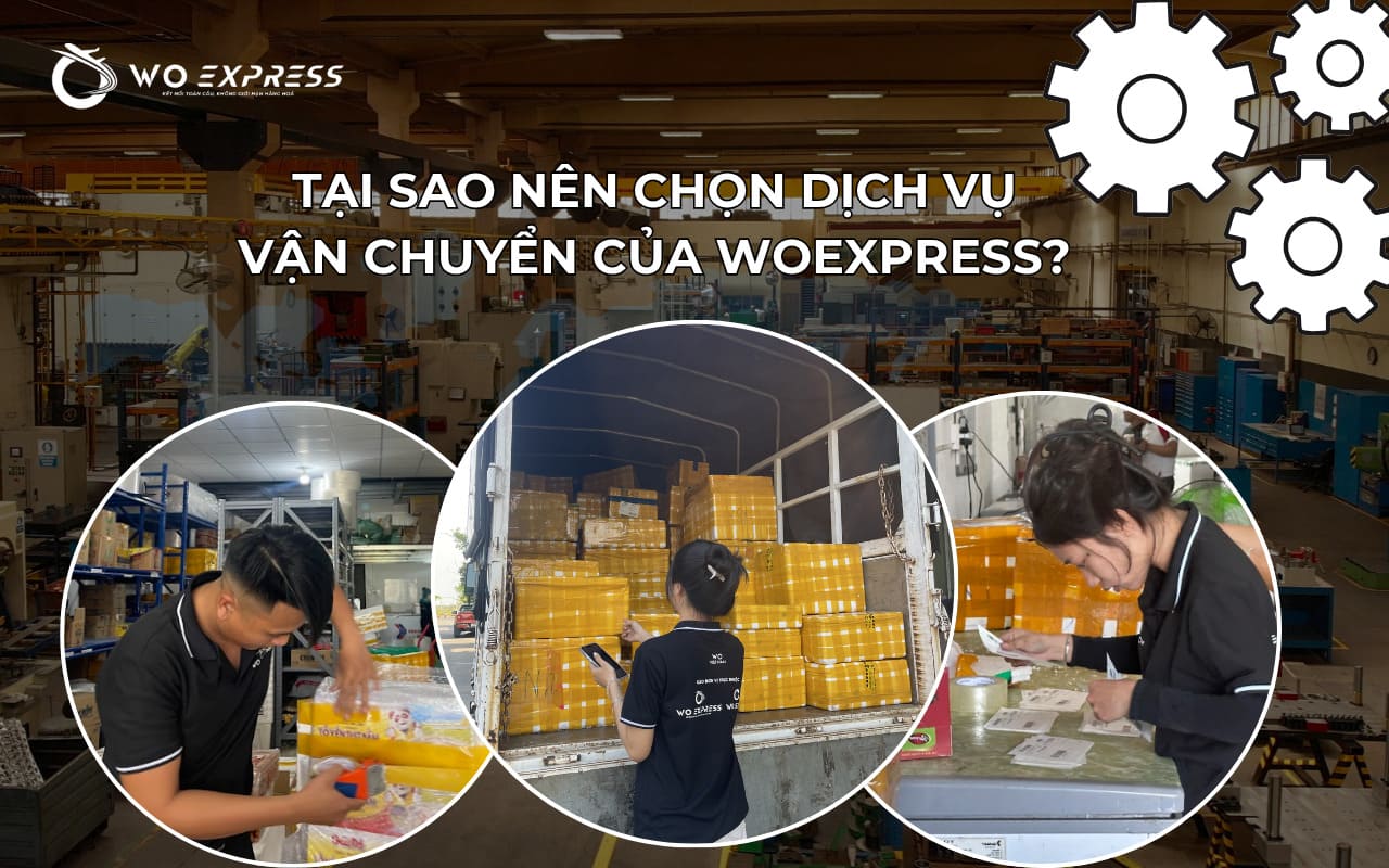 Dịch vụ gửi máy móc đi Hàn uy tín tại WoExpress