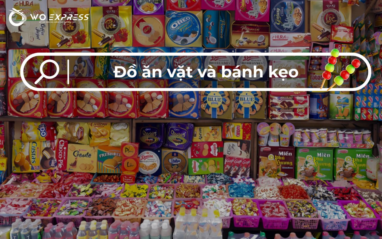 Gửi thực phẩm đi Hàn: Quy định và kinh nghiệm gửi an toàn 2 Các loại bánh kẹo có nguồn gốc xuất xứ rõ ràng