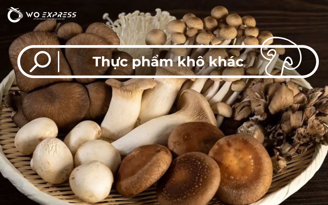 Gửi thực phẩm đi Hàn: Quy định và kinh nghiệm gửi an toàn 7 Các loại thực phẩm khô khác được phép gửi sang Hàn
