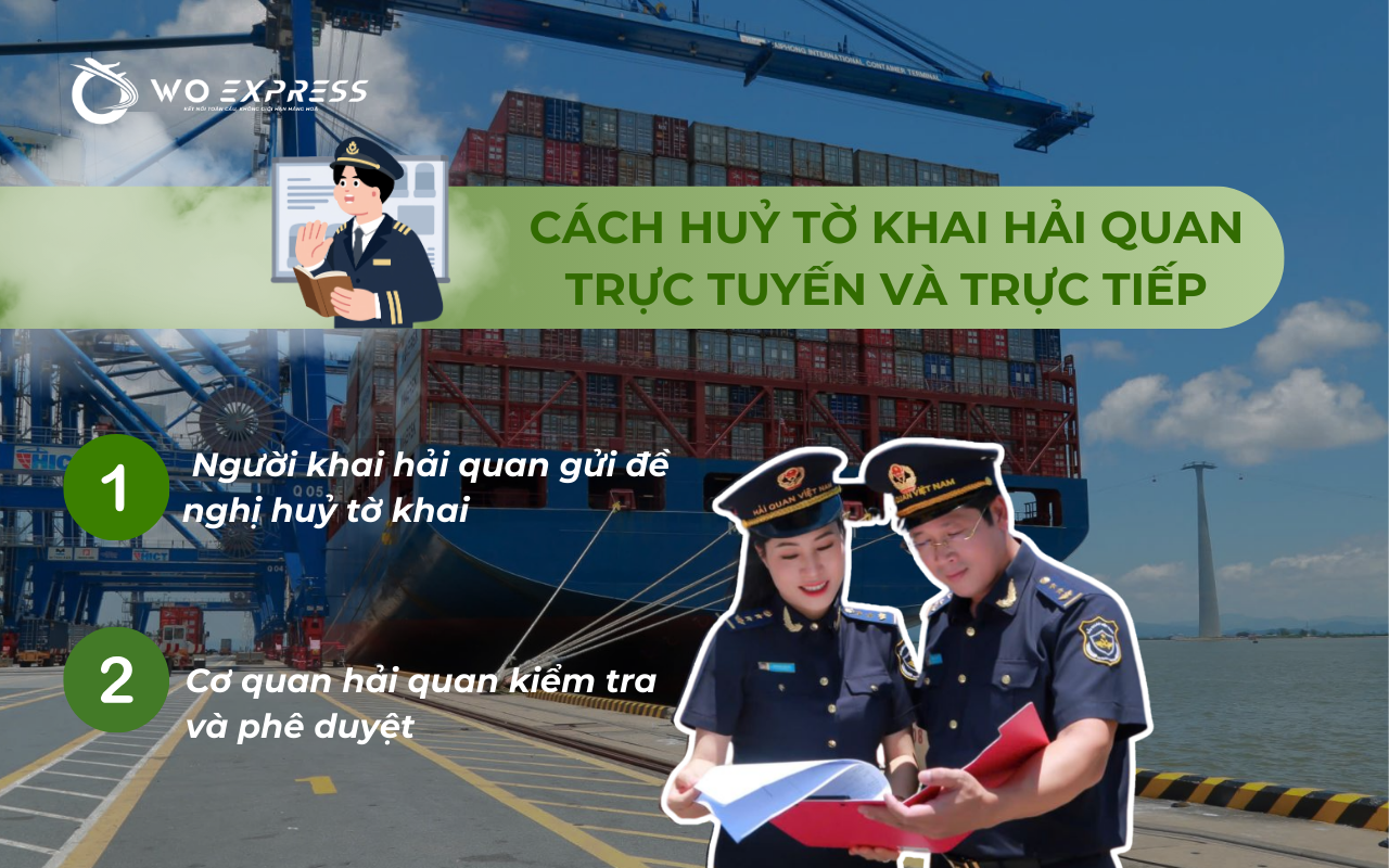 Huỷ tờ khai hải quan: Thủ tục và cách thực hiện nhanh nhất 4 Cách huỷ tờ khai hải quan trực tuyến và trực tiếp