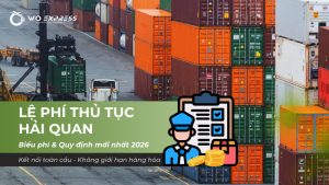 Hướng dẫn nộp lệ phí thủ tục hải quan chi tiết