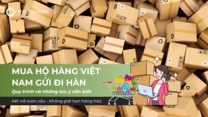 Dịch vụ mua hộ hàng Việt Nam gửi đi Hàn
