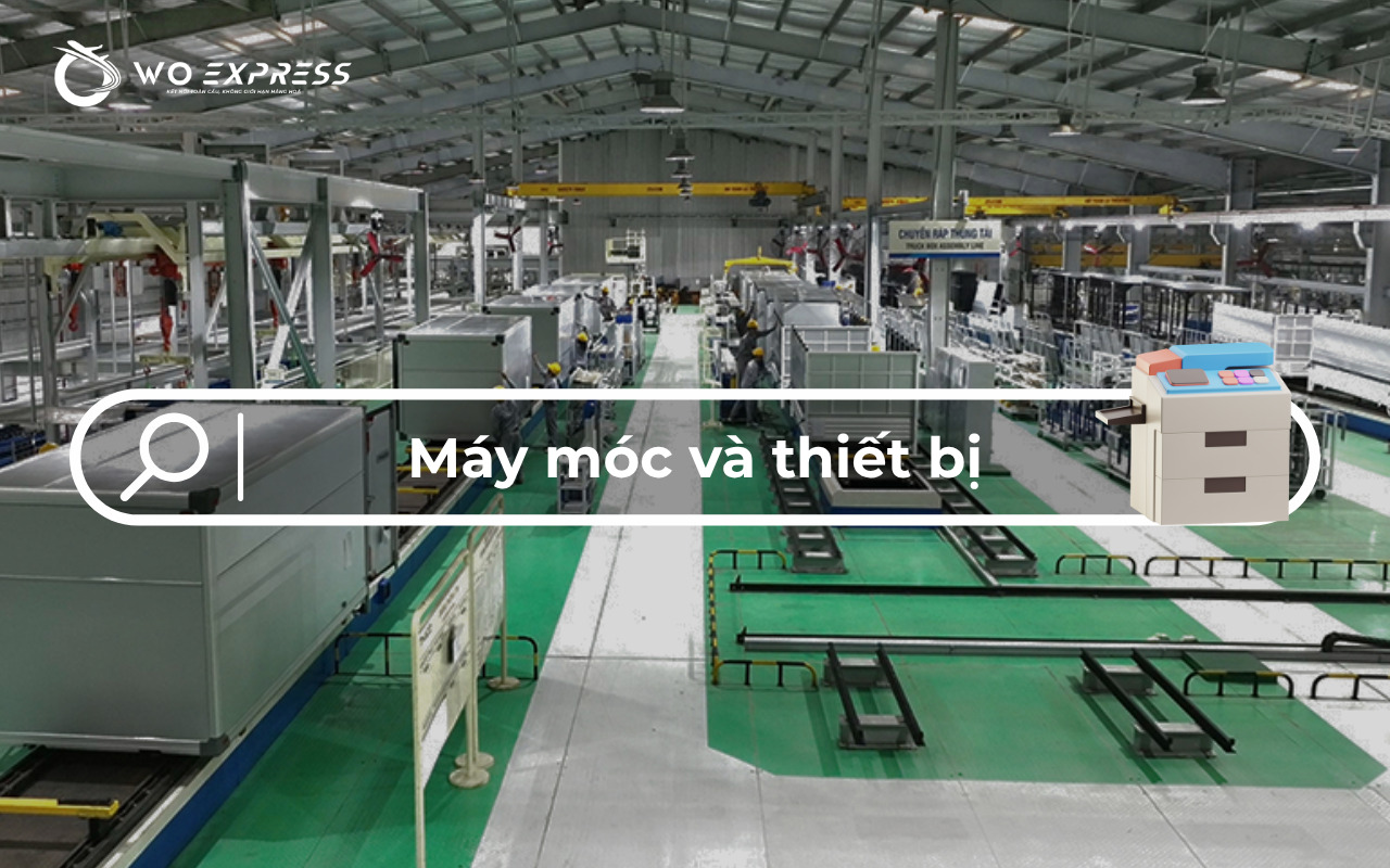 Mua hộ hàng Việt Nam gửi đi Hàn - Giải pháp nhanh chóng, tiện lợi 8 Các loại máy móc và thiết bị gửi đi Hàn Quốc