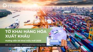 Hướng dẫn chi tiết cách kê khai tờ khai hàng hóa xuất khẩu mẫu mới nhất 2026